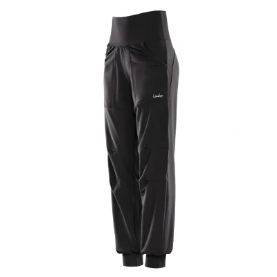 Abbildung von Winshape Functional Comfort TIME Jogginghose, Damen, Größe: XXL, Black