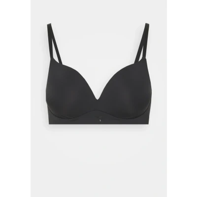 Abbildung von Puma Women SOFT Padded BRA Tshirt BH, Damen, Größe: 75A, Black