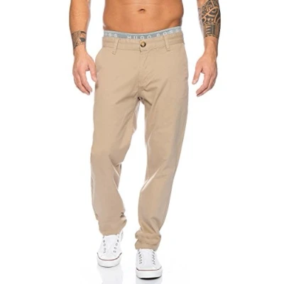 Abbildung von Rock Creek Herren Chino Hose Herrenhose RC 2083 [Sand W36 L30]