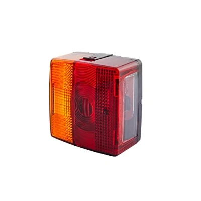 Abbildung von HELLA Rückleuchte Glühlampe Anhänger Beleuchtung 12V Anbau/Schraubanschluss ECE Lichtscheibenfarbe: rot/gelb/weiß Stecker: Flachstecker rechts/links Menge: 1 2SE 004 623 001