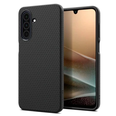 Abbildung von Spigen Liquid Air für Samsung Galaxy A26 5G Hülle [Anti Rutsch] Case Handyhülle mit Militärschutz und Kameraschutz Schutzhülle Cover Matte Black