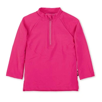 Abbildung von Sterntaler Baby Mädchen Langarm schwimmshirt Rash Guard Shirt, Magenta, 98 104