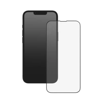 Abbildung von RhinoShield 9H Panzerglas Displayschutz, kompatibel mit [iPhone 14/13 Pro / 13] Hohe Transparenz, kratzfest und blaulichtresistent, 3D Abdeckung, Installationswerkzeug inklusive