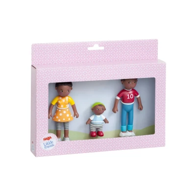 Abbildung von HABA Little Friends Puppenhaus für Kinder, Größe: One Size, Spielset familienzeit