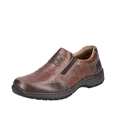 Abbildung von Rieker Slipper, Herren, Größe: 41, Brown Schuhe