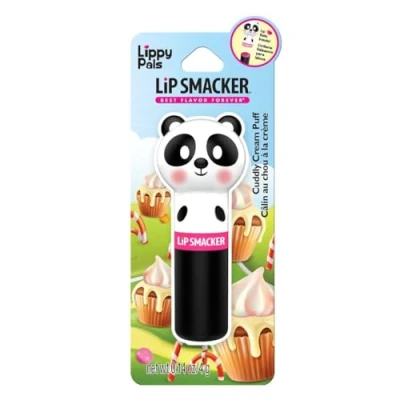 Abbildung von Lip Smacker Lippy Pals Kitten, aromatisierter Lippenbalsam für Kinder, inspiriert von Animals, Feuchtigkeitsspendend und Glättend, um die Lippen zu erfrischen, Geschmacksrichtung: Cuddy Cream Puff