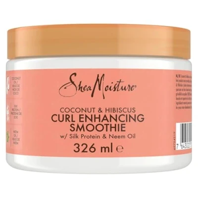 Abbildung von Sheamoisture SHEA Moisture Coconut AND Hibiscus CURL Enhancing Smoothie Haarpflege, Größe: 326 ml,