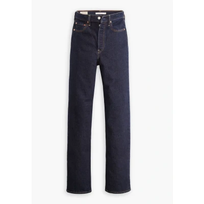 Abbildung von Levi&#039;s Ribcage FULL Length Jeans Straight Leg, Damen, Größe: 24x32, Small course