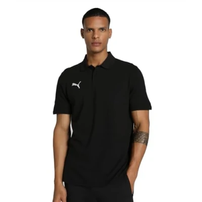 Abbildung von Puma Teamgoal Casuals Poloshirt, Herren, Größe: 3XL, Black/white