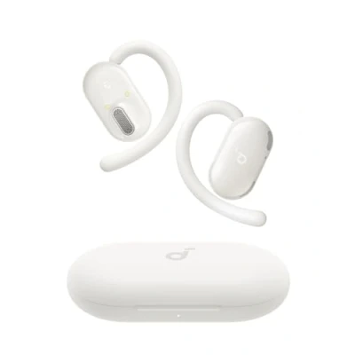 Abbildung von soundcore V20i von Anker Open Ear Kopfhörer, verstellbare Ohrhaken, komfortabel, fester Halt, starker Bass, rauschfreie Telefonate, IP55, LED, 36h Spielzeit,Bluetooth 5.4 Earbuds,Multipoint Connection