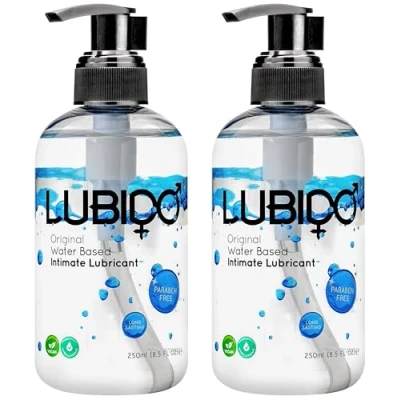 Abbildung von Lubido Gleitmittel für den Intimbereich ohne Parabene, 2 x 250 ml