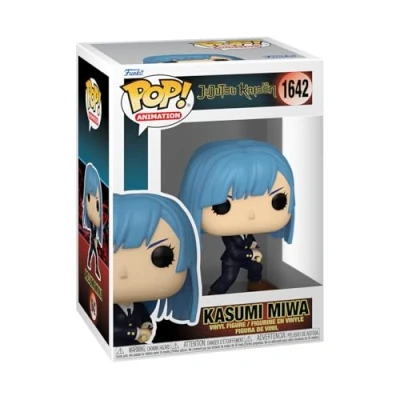 Abbildung von Funko Pop! Animation: JJK Miwa Kasumi Jujutsu Kaisen Vinyl Sammelfigur Geschenkidee Offizielle Handelswaren Spielzeug Für Kinder und Erwachsene Anime Fans Modellfigur Sammler