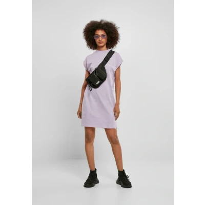 Abbildung von Urban Classics Turtle Extended Shoulder Jerseykleid, Damen, Größe: 3XL, Lilac