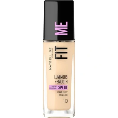 Abbildung von Maybelline New York FIT ME! Liquid Makeup Foundation, Damen, Größe: 30 ml, 110 porcelain