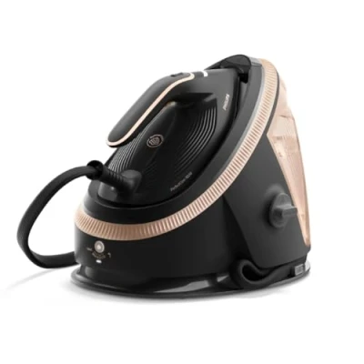 Abbildung von Philips PerfectCare Dampfbügelstation 7000 Serie, 650g Dampfstoß, 8.5 Bar, SteamGlide Elite Bügelsohle, Automatischer Intelligenter Dampf (PSG7300/80)