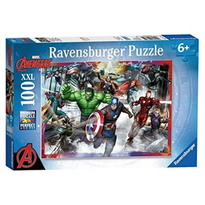 Abbildung von Ravensburger 10771 Marvel Avengers Assemble Puzzle, XXL, 100 Teile