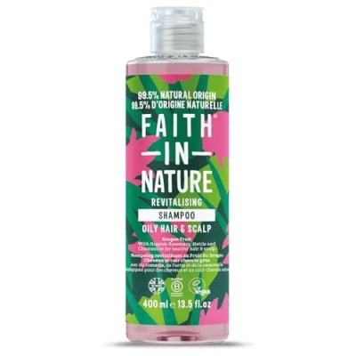 Abbildung von Faith In Nature Natürliches Drachenfrucht Shampoo, Revitalisierend, Vegan und Frei von Tierversuchen, Ohne SLS Oder Parabene, Für Alle Haartypen, 400ml