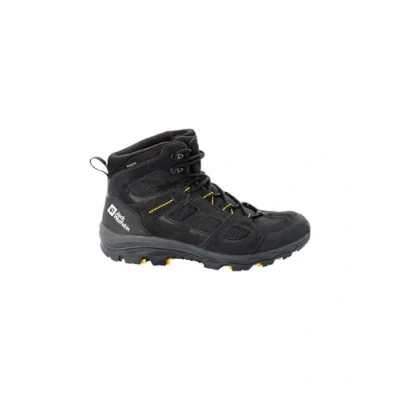 Abbildung von Jack Wolfskin VOJO 3 Texapore MID Hikingschuh, Herren, Größe: 43, Black/burly yellow Schuhe