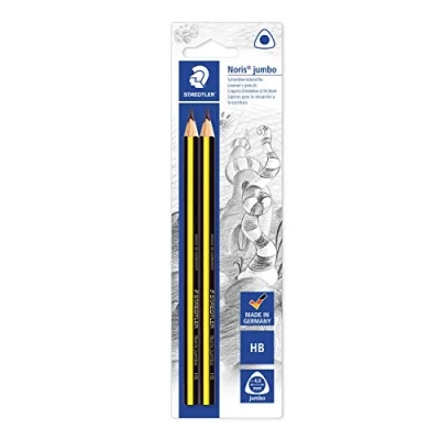 Abbildung von Staedtler Noris Jumbo Schreiblernstift, Härtegrad HB, 2 Stück