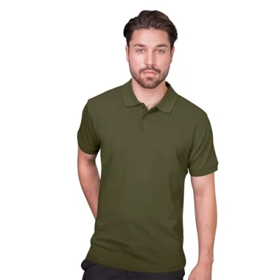 Abbildung von HRM Herren 301 Polohemd, Olive, M