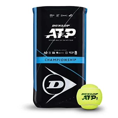 Abbildung von Dunlop ATP Championship 8 PACK Unisex Tennisball, Größe: One Size, Gelb