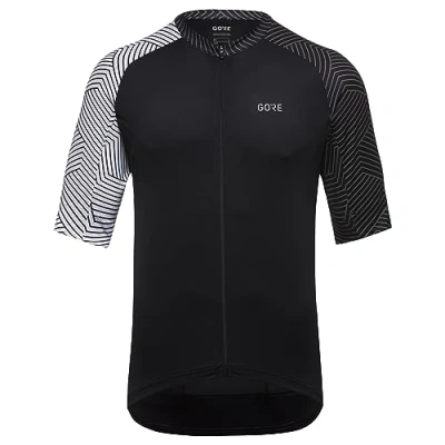 Abbildung von GORE WEAR Herren C5 Trikot, Schwarz/Weiß, XL EU