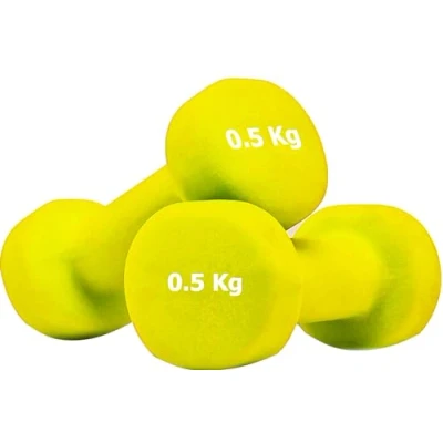 Abbildung von G5 HT SPORT Unisex Erwachsene 1 Paar Hanteln mit 0,5 Kg Lenker, 2 x 0.5 kg, Da a 6 Coppia O Singolo