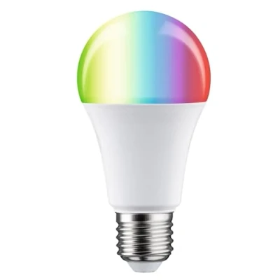 Abbildung von Paulmann 29145 Standard 230V Smart Home Zigbee LED Birne 1055lm 11W RGBW+ dimmbar Matt Leuchtmittel