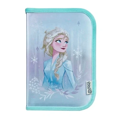 Abbildung von Scooli Frozen Gefülltes Schüleretui Komplettes Etui mit hochwertigen Stiften und mehr All in One Schuletui Praktisch Für die Schule Mädchen ab 6 Jahren
