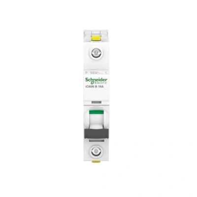 Abbildung von Schneider Electric Leitungsschutzschalter IC60N 1P 16A B, A9F03116