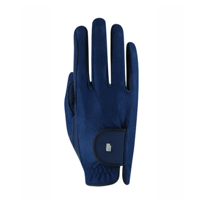 Abbildung von Roeckl Sports Reithandschuh ROECK Grip LITE, Turnier Sommer Handschuh, Marine 6.5