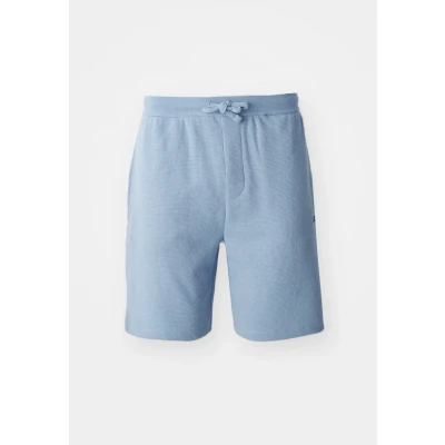Abbildung von BOSS Waffle Nachtwäsche Hose, Herren, Größe: XL, Open blue