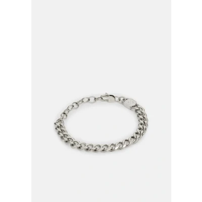 Abbildung von Fossil Edelstahlarmband für Herren mit Karabiner oder Faltschließe, Mattes Silber