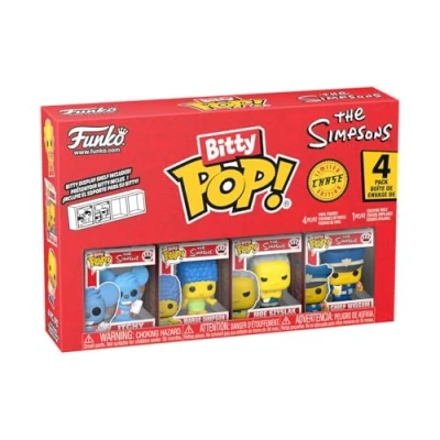 Abbildung von Funko Bitty Pop 4er Pack Simpsons Itchy Figuren