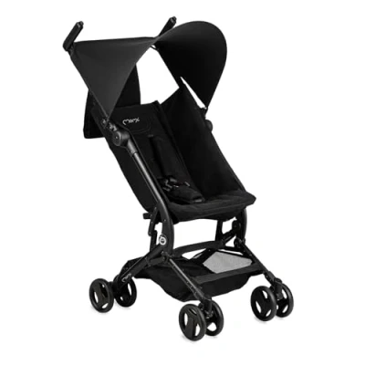 Abbildung von MoMi GRACE leichter Kinderwagen ab 6 Monaten kompakt Buggy mit einem Rucksack zum Tragen passt als Handgepäck faltbarer Reisebuggy 5 Punkt Gurt