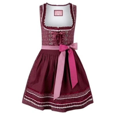 Abbildung von Stockerpoint Kim Damen Mini Dirndl, Bordeaux, 44