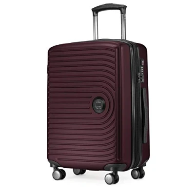 Abbildung von HAUPTSTADTKOFFER Mitte Handgepäck 55x40x23, TSA, 4 Rollen, Reisekoffer, Hartschalenkoffer, Rollkoffer, Handgepäckkoffer, Bordgepäck Koffer, Burgund
