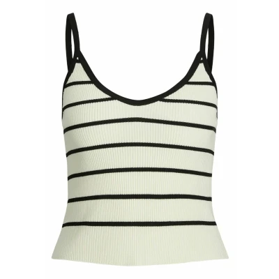 Abbildung von JJXX Jxesther Knitted TOP Top, Damen, Größe: Medium, Vanilla ice