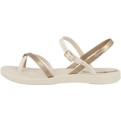 Abbildung von Ipanema Damen Fashion Sand VIII FEM Sandale, beige/Gold, 37 EU Schmal