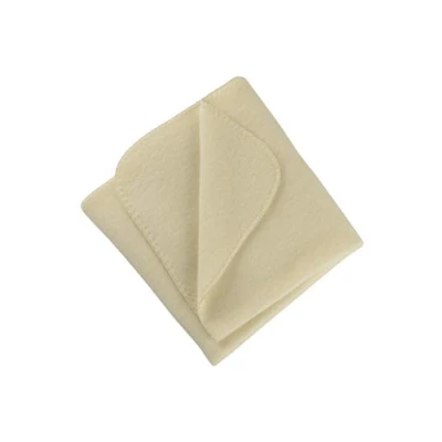 Abbildung von Engel Natur, Baby Fleece Decke mit Muschelkante, 100% Wolle (kbT) (80x100 cm, Natur)