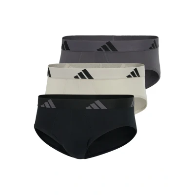 Abbildung von adidas Sportswear 3ER PACK Active FLEX Slip Schwarz taupe dunkelgrau, Herren, Größe: Large, dunkelgrau