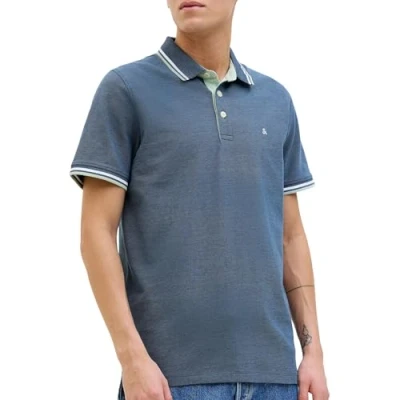 Abbildung von Jack &amp; Jones Jjepaulos Poloshirt, Herren, Größe: XXL, Oceanview