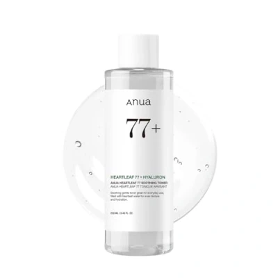 Abbildung von ANUA Heartleaf 77% beruhigender Toner I pH 5,5 Problemheilung, beruhigende Haut, erfrischend, feuchtigkeitsspendend, reinigend, tierversuchsfrei, vegan, (250 ml / 8,45 fl.oz.)