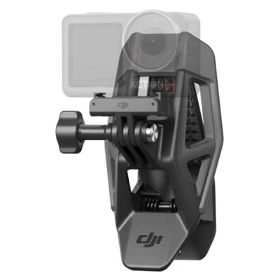 Abbildung von DJI Osmo Helm Kinnhalterung Clip, Kompatibilität: Action 5 Pro, 4, 3, 2
