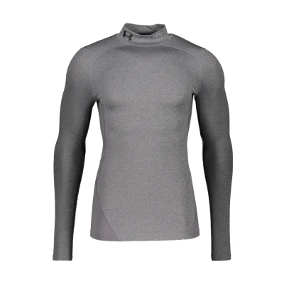 Abbildung von Under Armour CG COMP MOCK Langarmshirt, Herren, Größe: Small, Grau