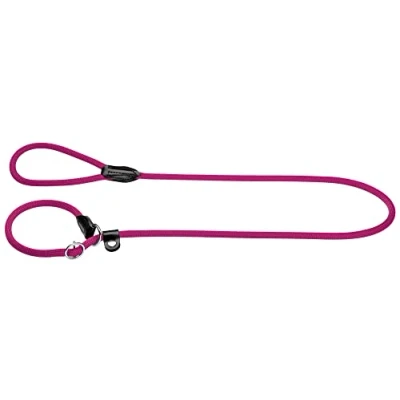 Abbildung von HUNTER FREESTYLE Retriever Leine, mit integrierter Halsung, witterungsbeständig, 1,0 x 170 cm, himbeer