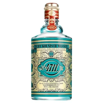 Abbildung von 4711® Echt Kölnisch Wasser Eau de Cologne 200ml Molanusflasche Duftklassiker im ikonischen Flakon charakteristischer Duft unisex wohltuend für Körper, Geist und Seele