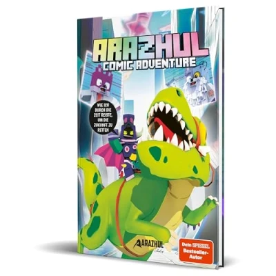 Abbildung von Wie ich durch die Zeit reiste, um Zukunft zu retten: Ein Arazhul Comic Adventure, Band 10