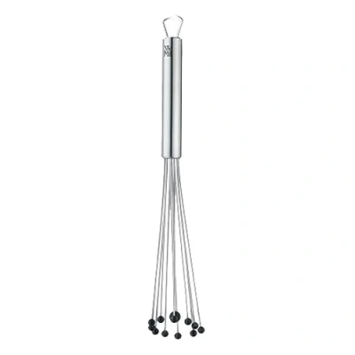 Abbildung von WMF Profi Plus Rührblitz 27 cm, Schneebesen Silikon Kugeln, Cromargan Edelstahl teilmattiert, Kugeln hitzebeständiges Silikon, Rührbesen, Quirl