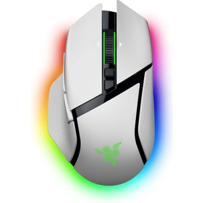 Abbildung von Razer Basilisk V3 Pro 35K Vollständig anpassbare kabellose ergonomische Gaming Maus mit Chroma RGB optischer Sensor (konfigurierbares Kipprad, 1K Hz Polling Rate, 13 Tasten) Weiß
